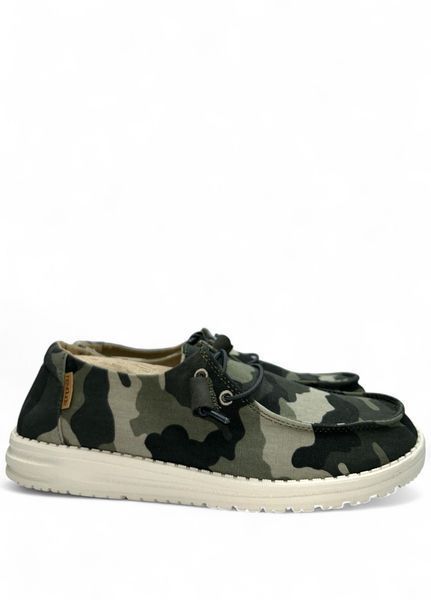 Чоловічі мокасини Hey Dude Wendy Camo 121417003 Розмір 41, устілка 26.8 см Камуфляж НФ-00000348-19 фото
