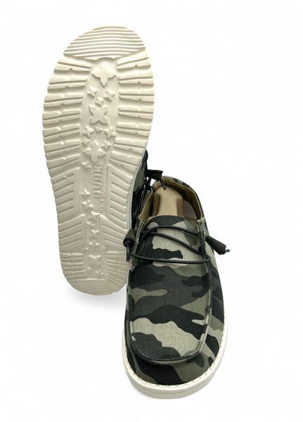 Чоловічі мокасини Hey Dude Wendy Camo 121417003 Розмір 41, устілка 26.8 см Камуфляж НФ-00000348-19 фото