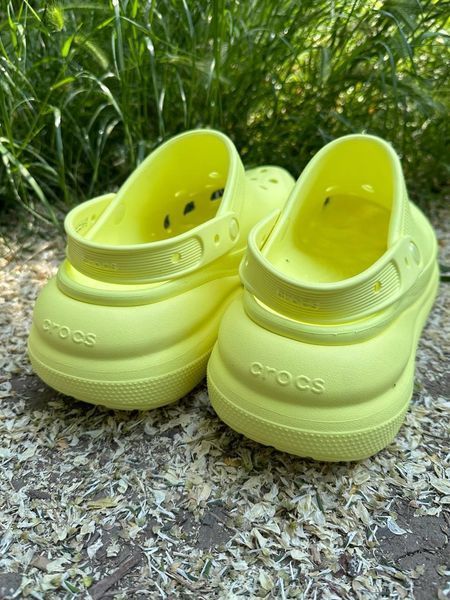 Кроксы Crocs&nbsp;Classic Crush Clog M12 46-47р. 30см Лимонный (оригинал) УТП038351 фото