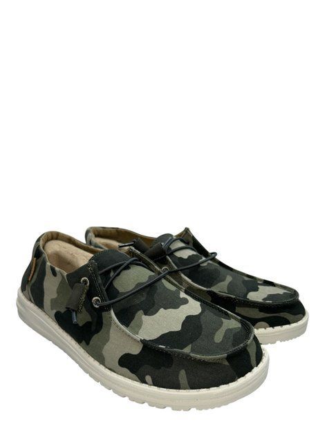 Чоловічі мокасини Hey Dude Wendy Camo 121417003 Розмір 41, устілка 26.8 см Камуфляж НФ-00000348-19 фото